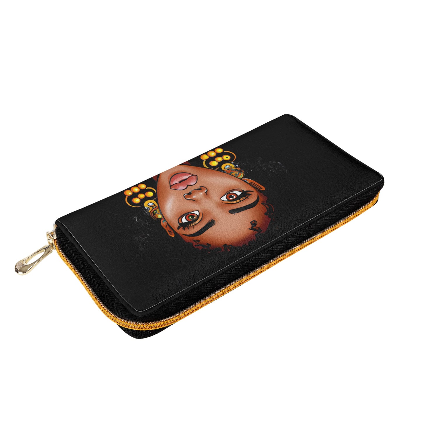 Honey Gold Leather Wallet