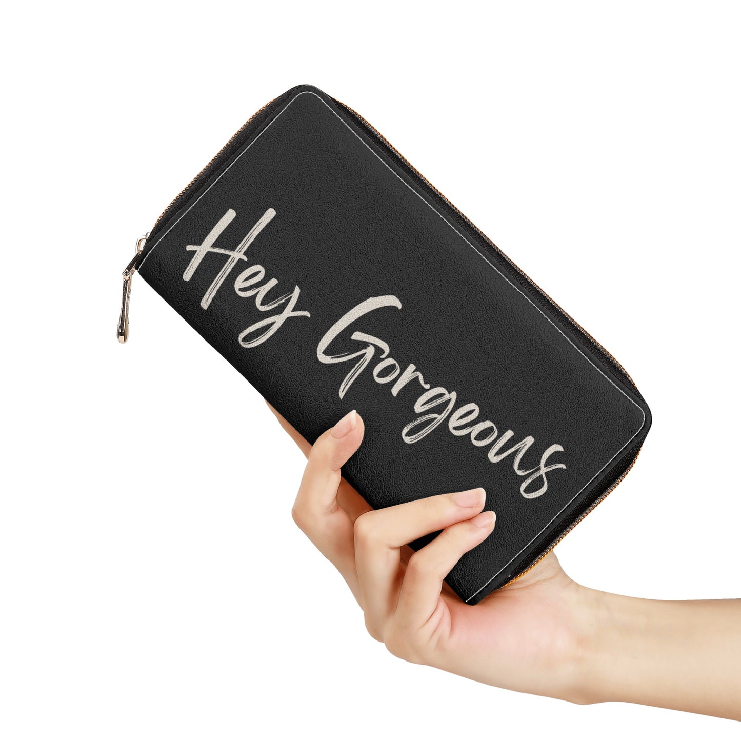 Hey Gorgeous Wallet - Beige