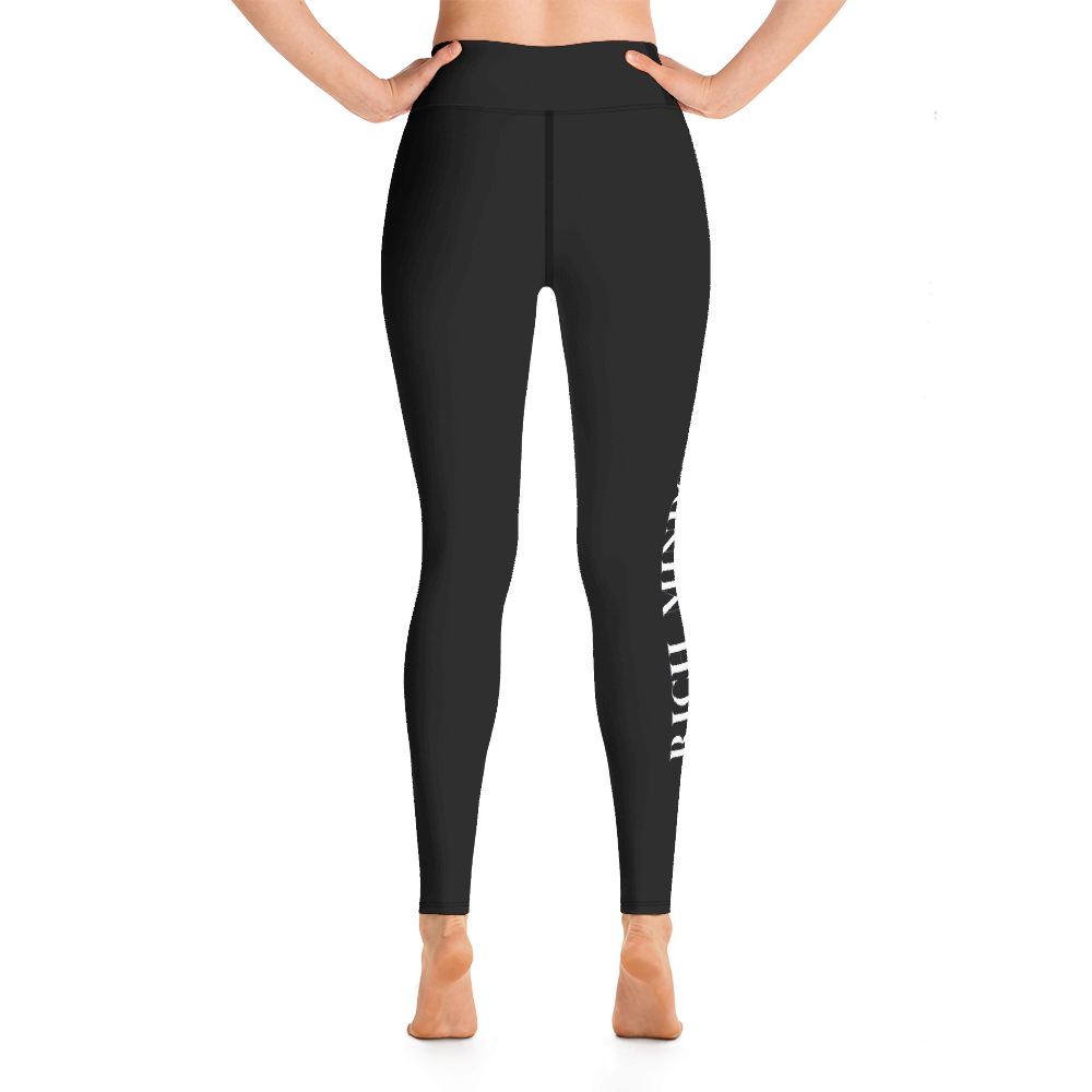 rich Mindset, rich Life Yoga Leggings
