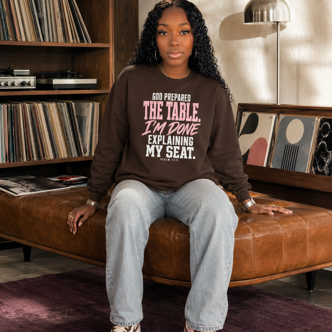 God Prepared the Table Unisex Sweatshirt