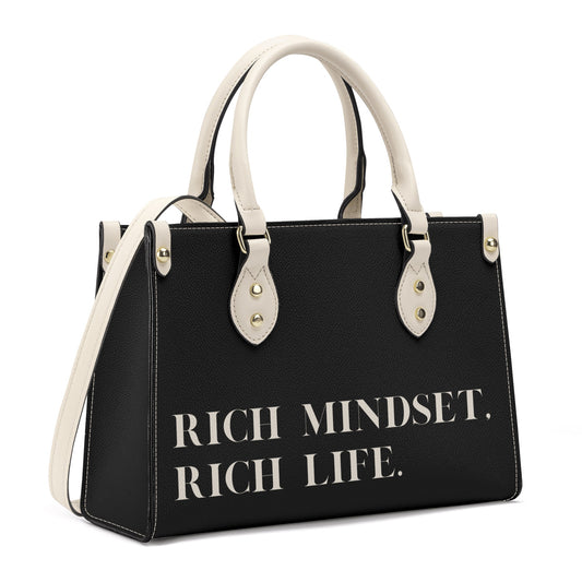 Rich Girl Vibes Tote Bag - Beige