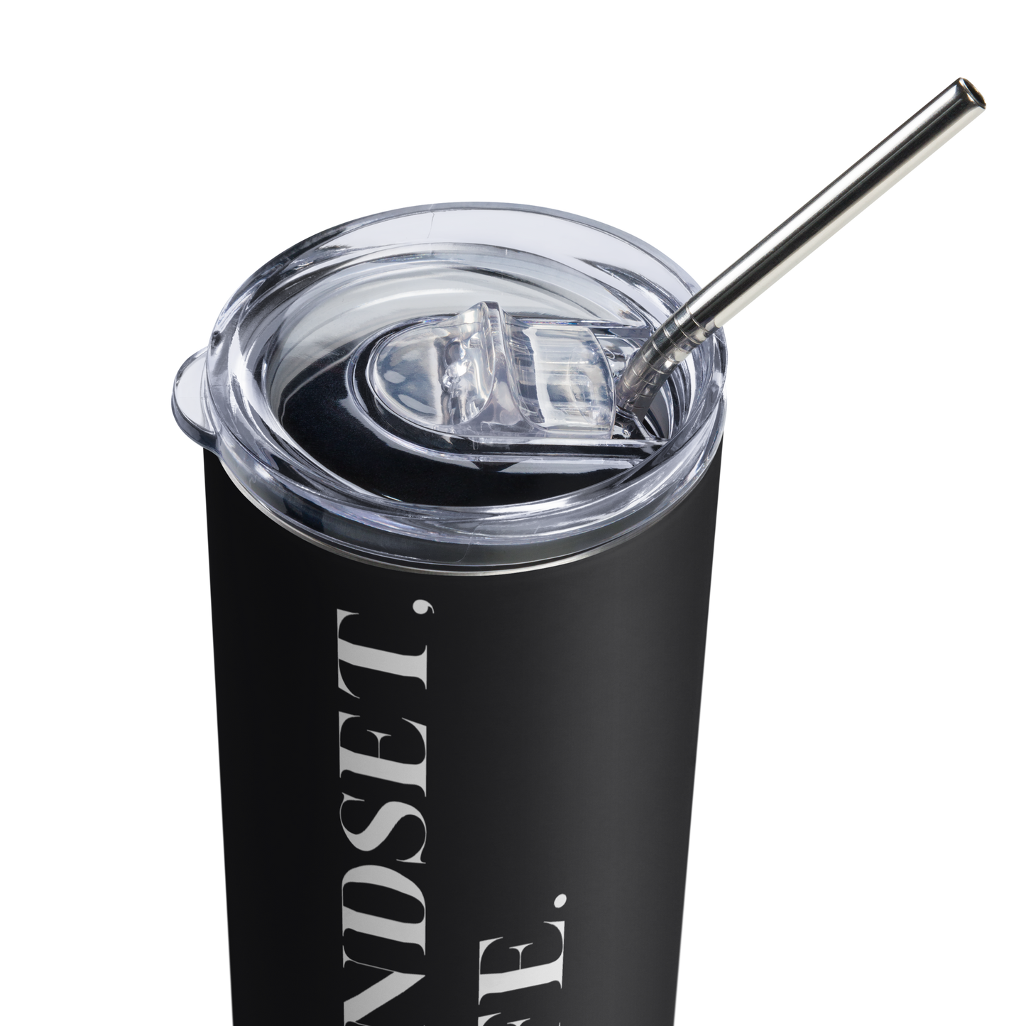 Rich Mindset, Rich Life Stainless Steel Tumbler