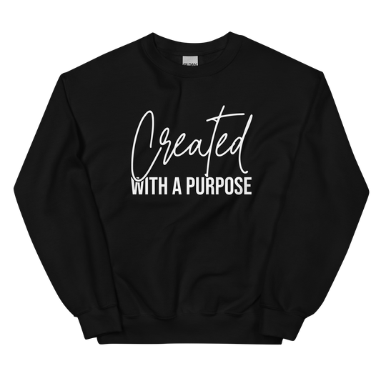 Created with a Purpose Unisex Sweatshirt